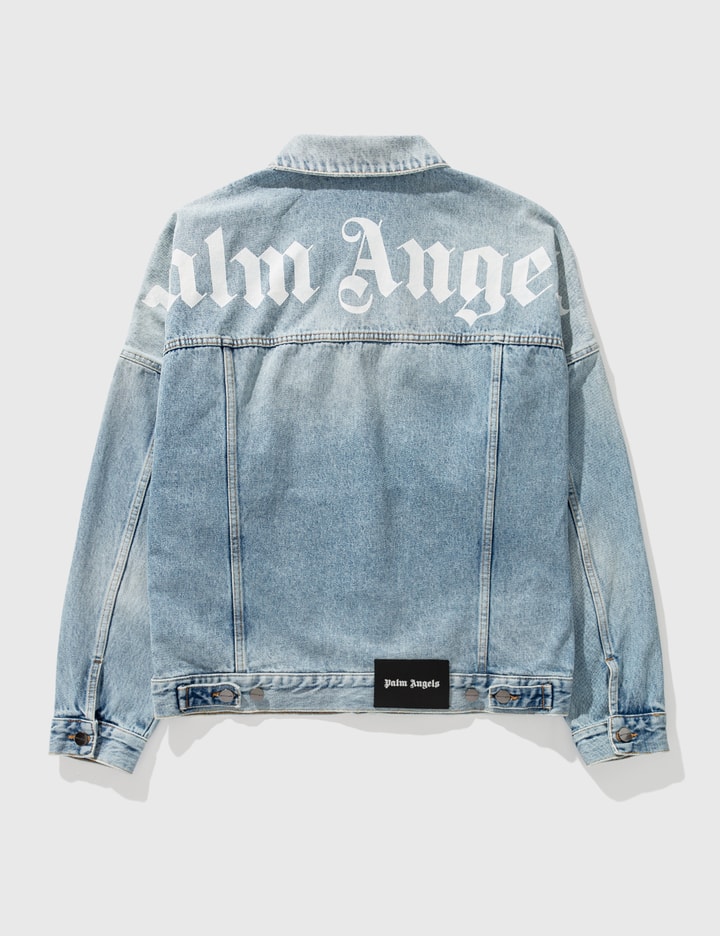 Curved Logo Denim Jacket Placeholder Image