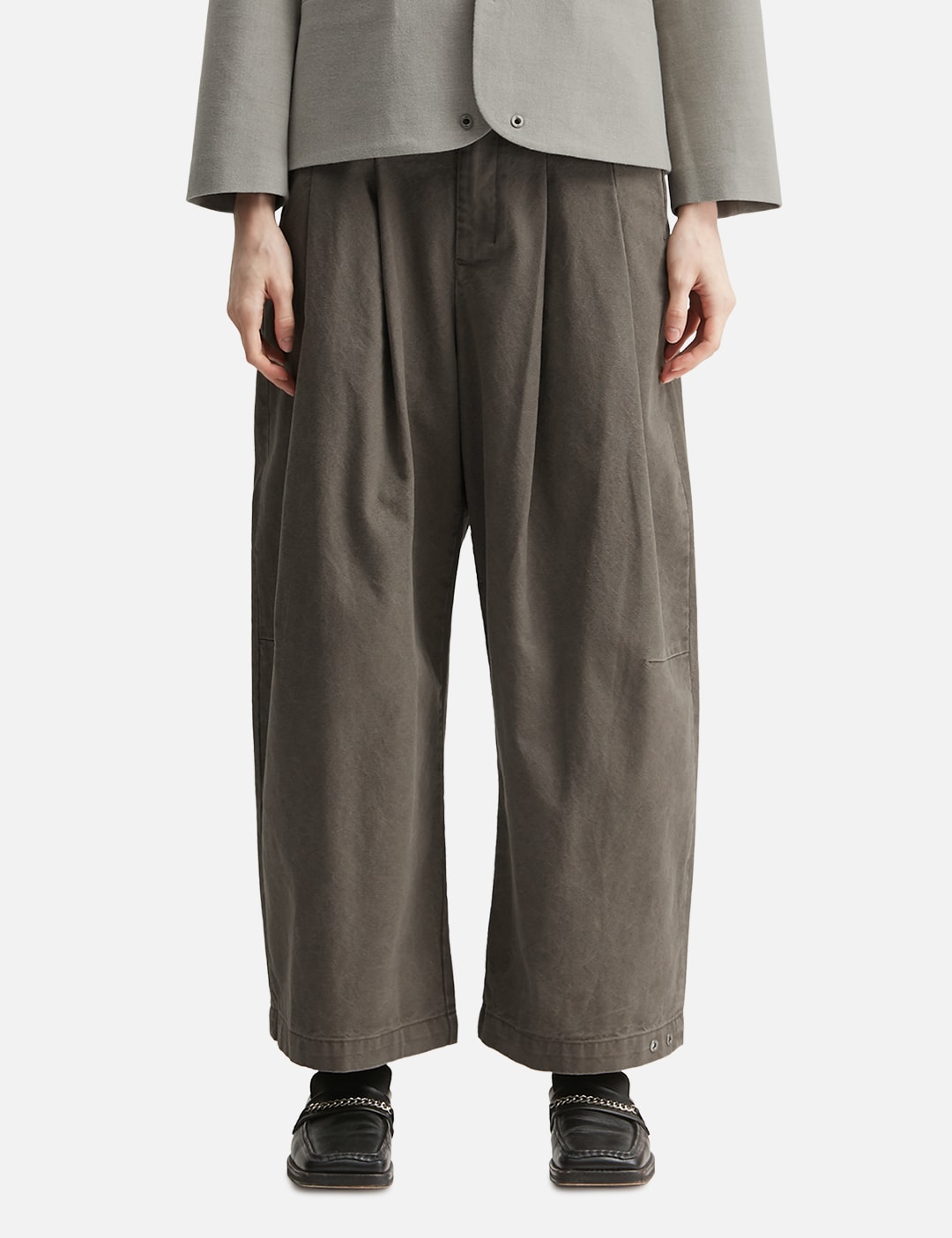 Reset Washed Wide-Leg Trousers view 18