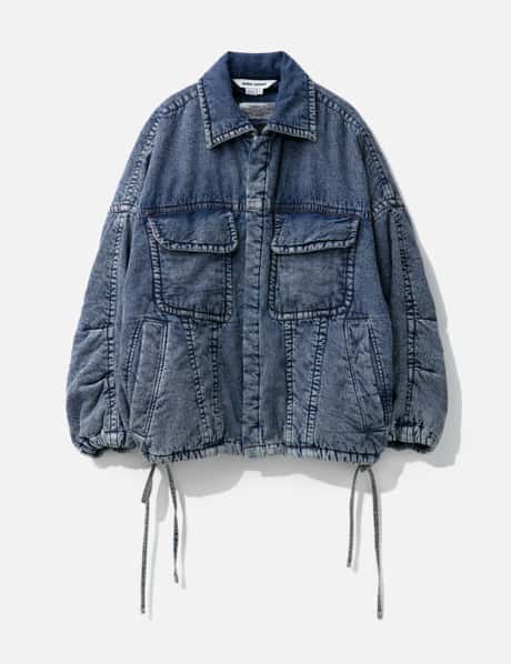 DHRUV KAPOOR PADDED DENIM JACKET