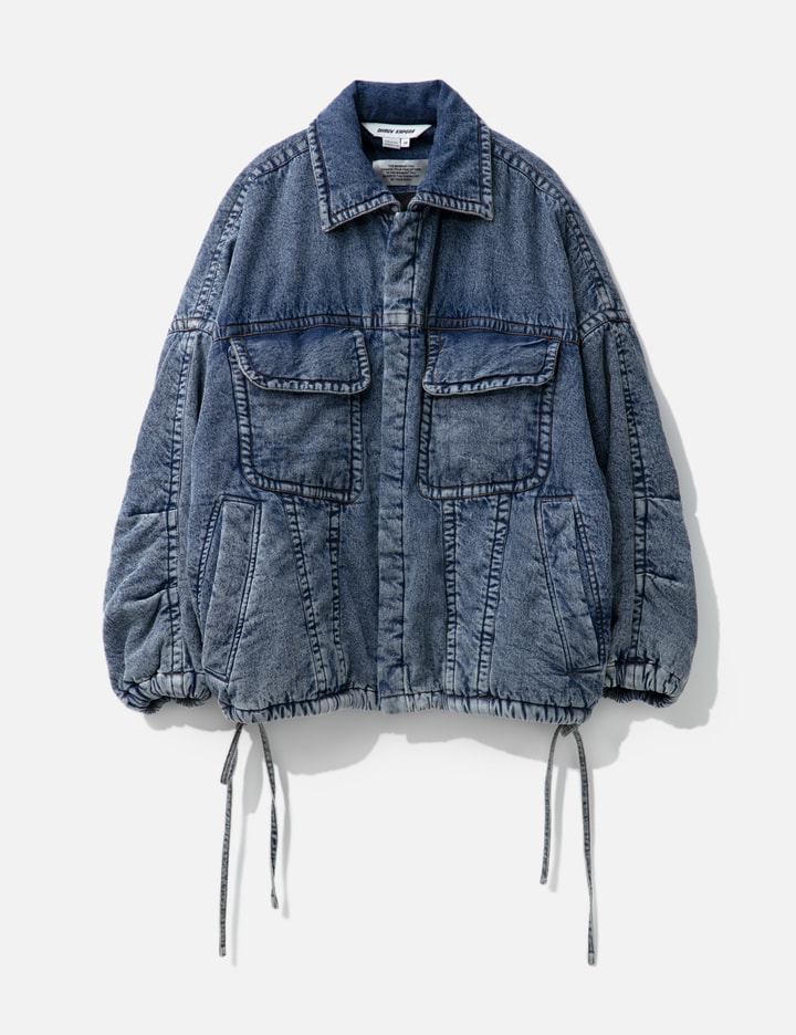 PADDED DENIM JACKET Placeholder Image