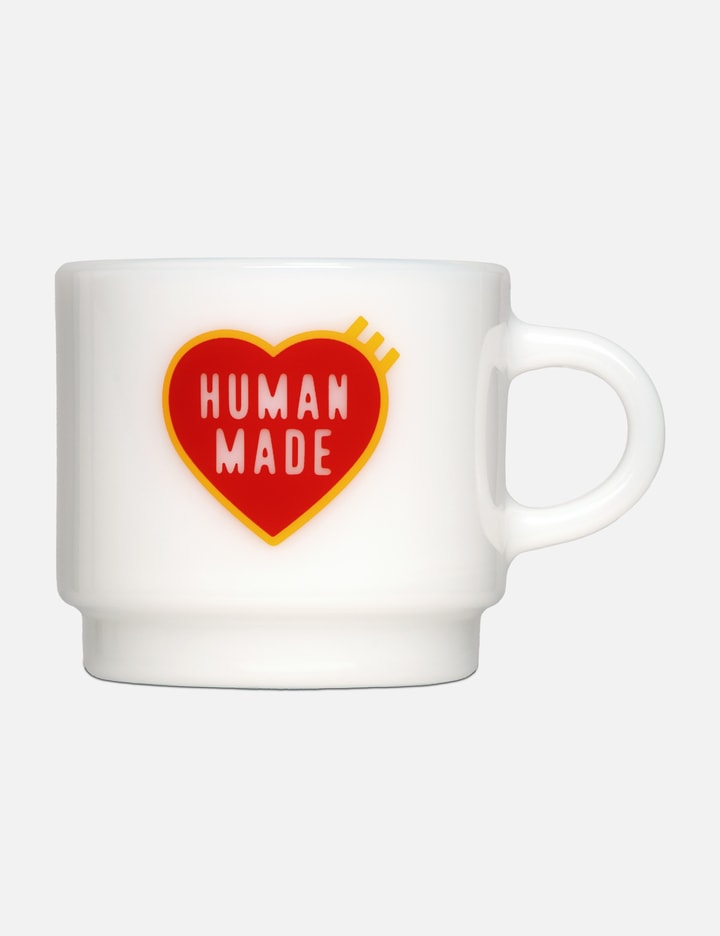 Human Made Glass Mug In White