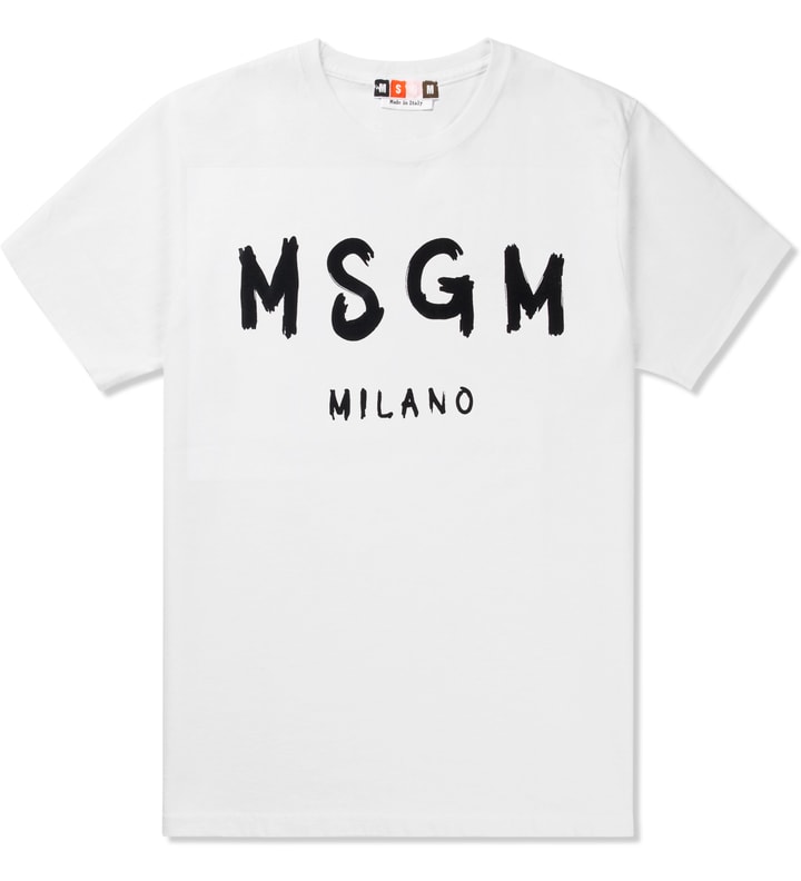 White MSGM Milano T-Shirt Placeholder Image