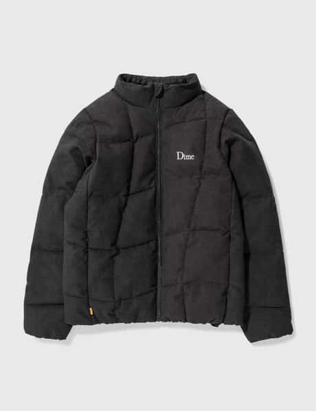 Dime - Corduroy Wave Puffer Jacket | HBX
