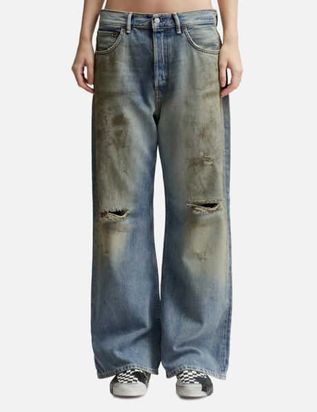 Acne Studios - ルーズフィット ジーンズ | HBX - ハイプビースト 