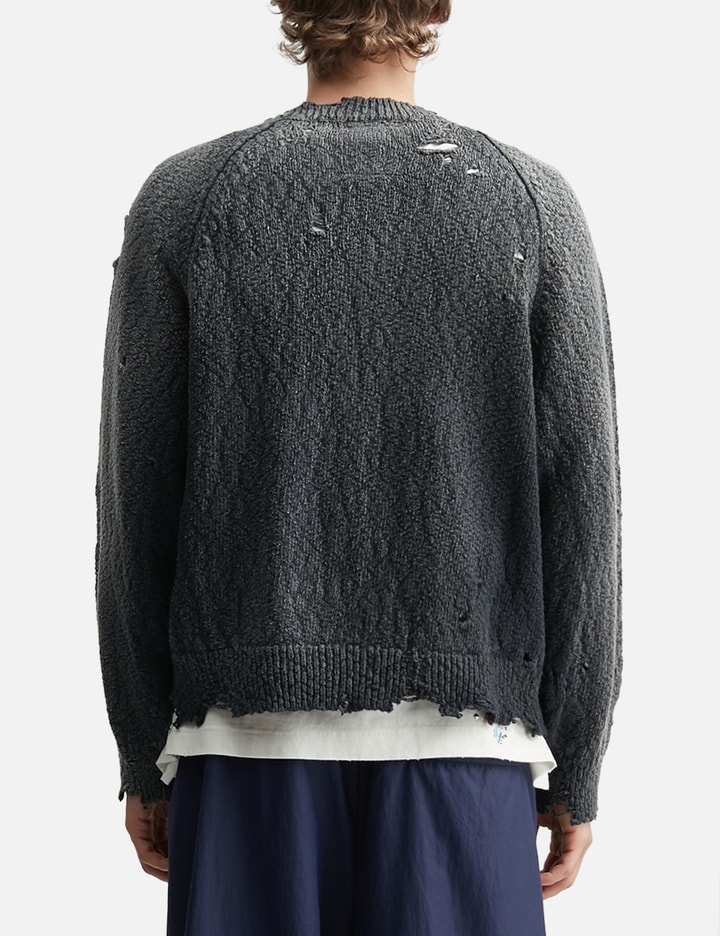 Maison Mihara Yasuhiro Sun Faded Like Knit Sweater