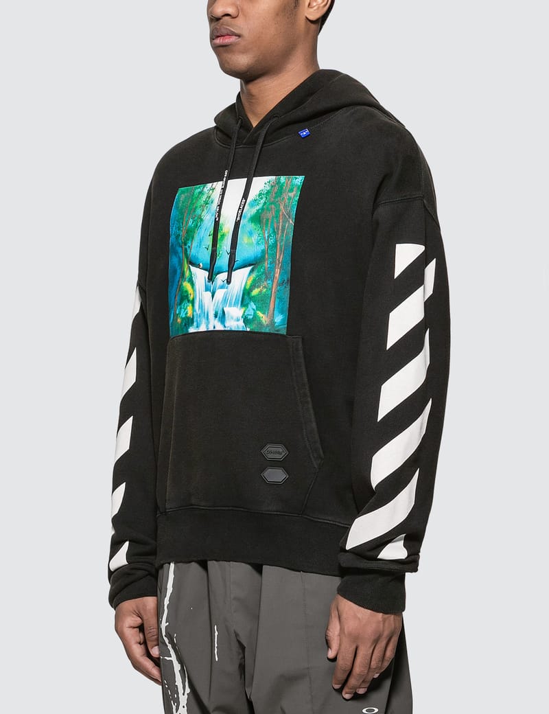 off white hoodie waterfall