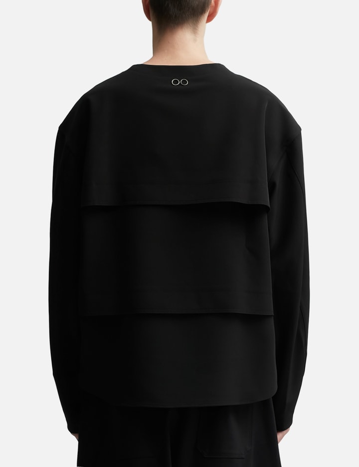 PLATED COCOON LONG SLEEVE Placeholder Image