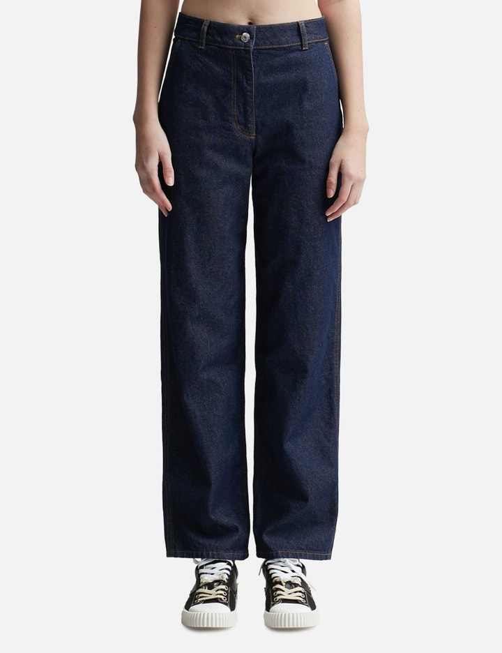 STRAIGHT DENIM JEANS Placeholder Image