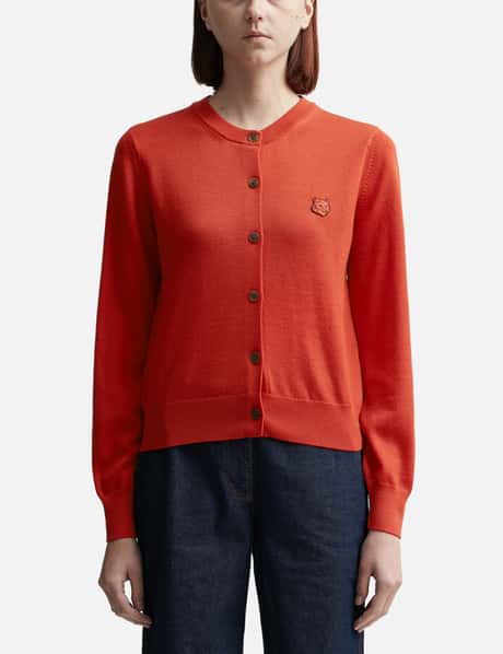 Maison Kitsuné Bold Fox Head Patch Regular Cardigan