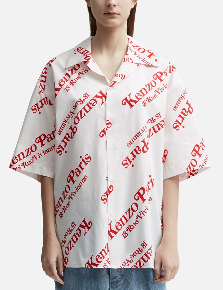 Shop Kenzo By Verdy Boxy Shirt In White