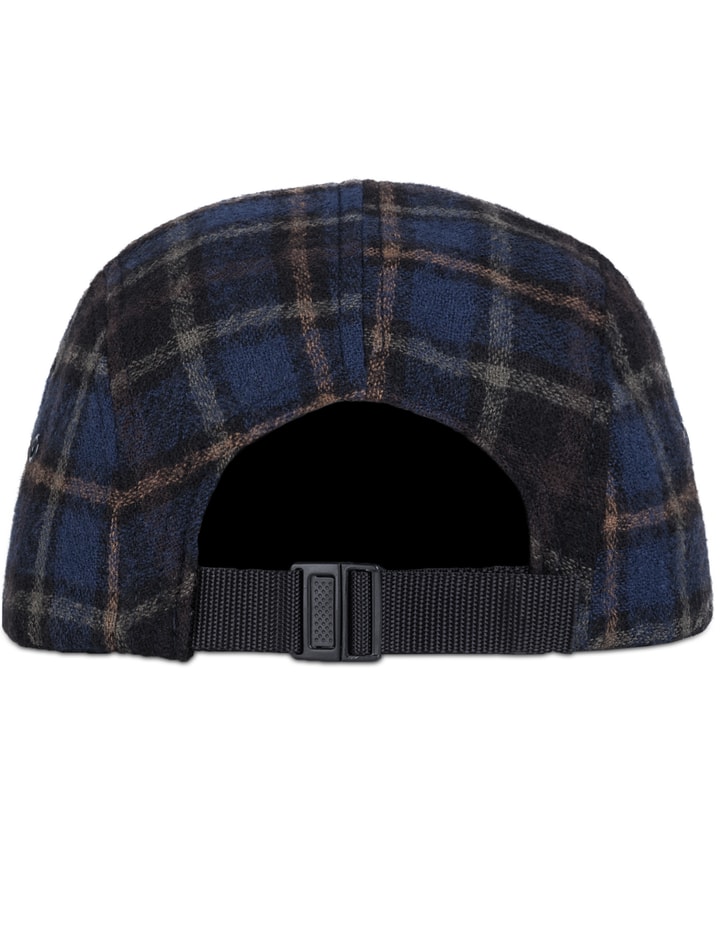 5 Panel Loose Weave Gauze Tartan Check Cap Placeholder Image