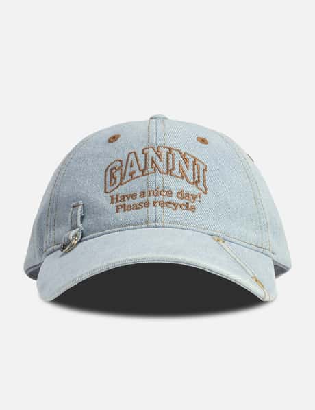 Ganni Denim Cap