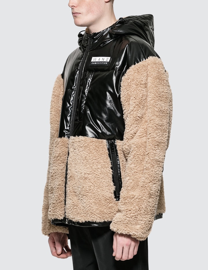Shearling Coat with Silicon Patch Placeholder Image