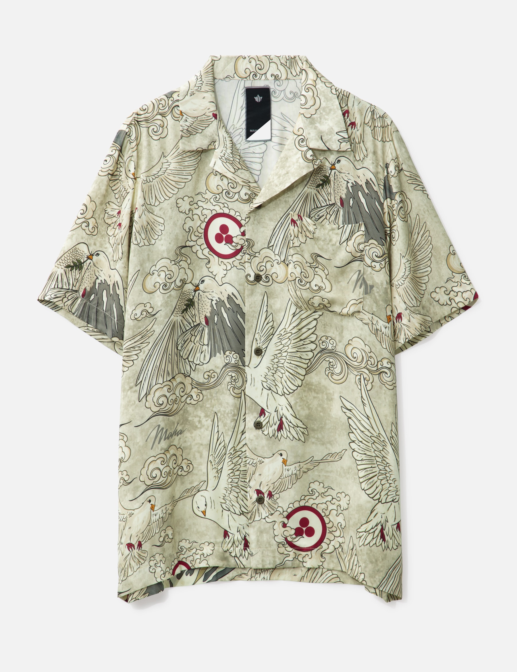 Peace Dove Camp Collar Shirt view 16