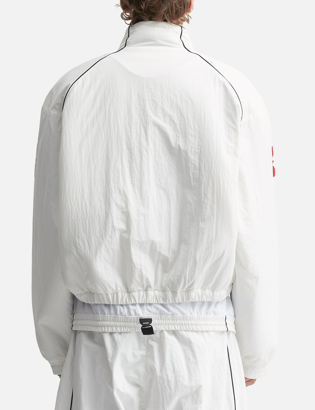 Exaggerated Shoulder Track Jacket view 19