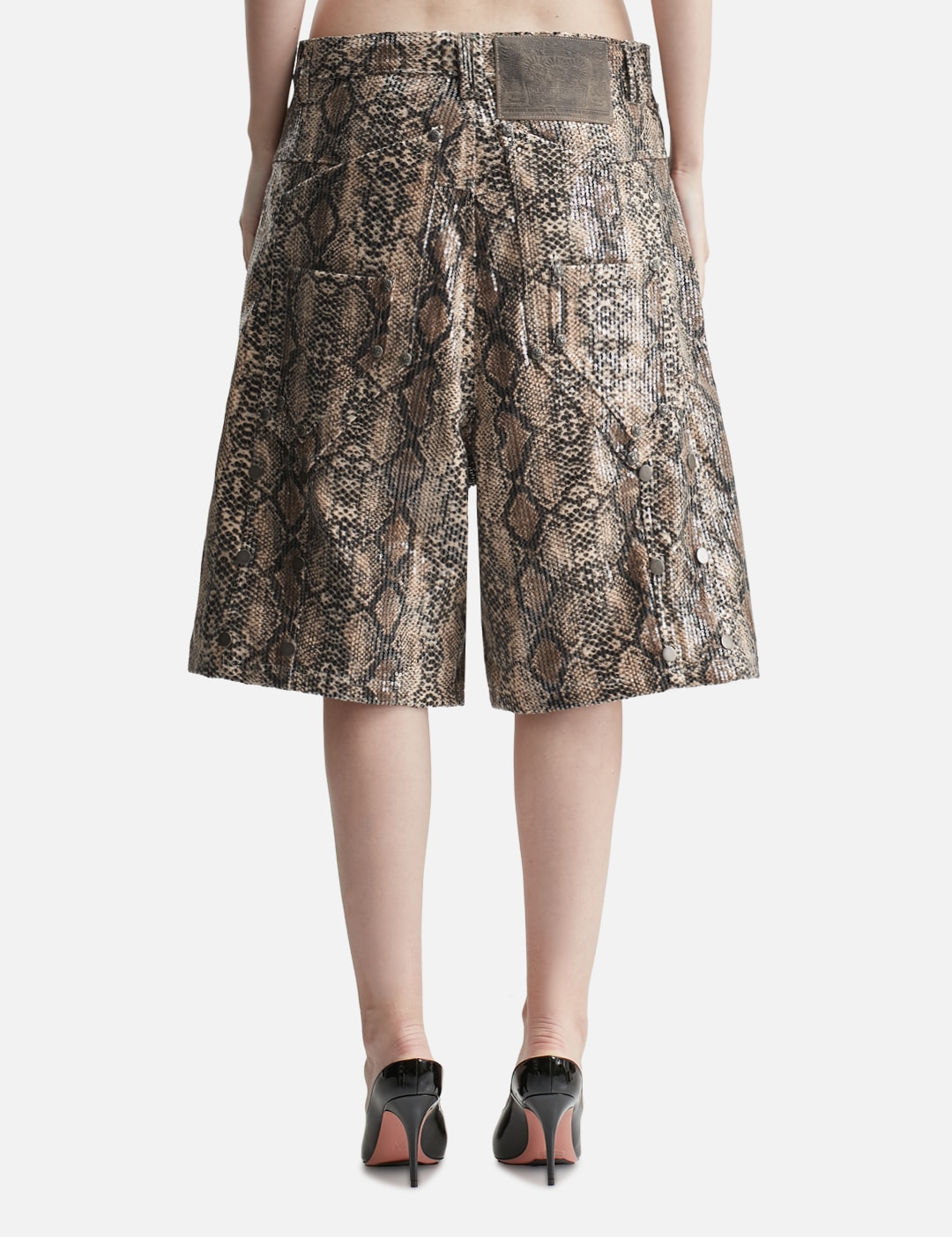 Sequined Studded Jorts view 10