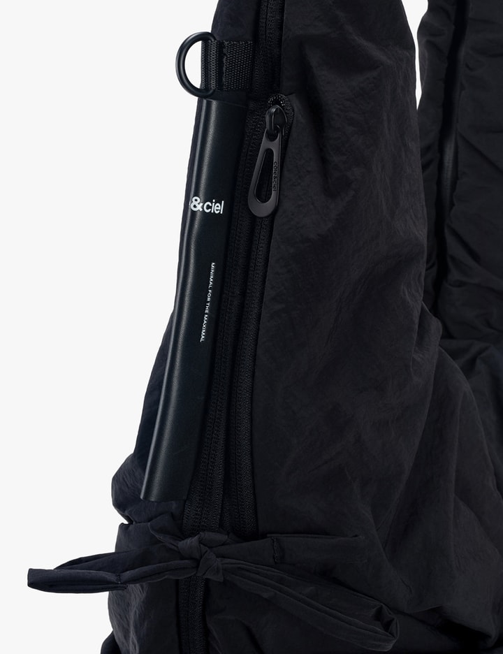 côte&ciel Po Smooth Black Bag