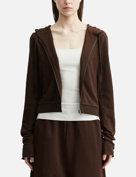 Lightweight Cropped Zip Up view 10