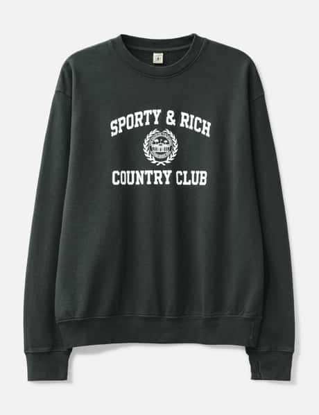 Sporty & Rich Varsity Crest Crewneck