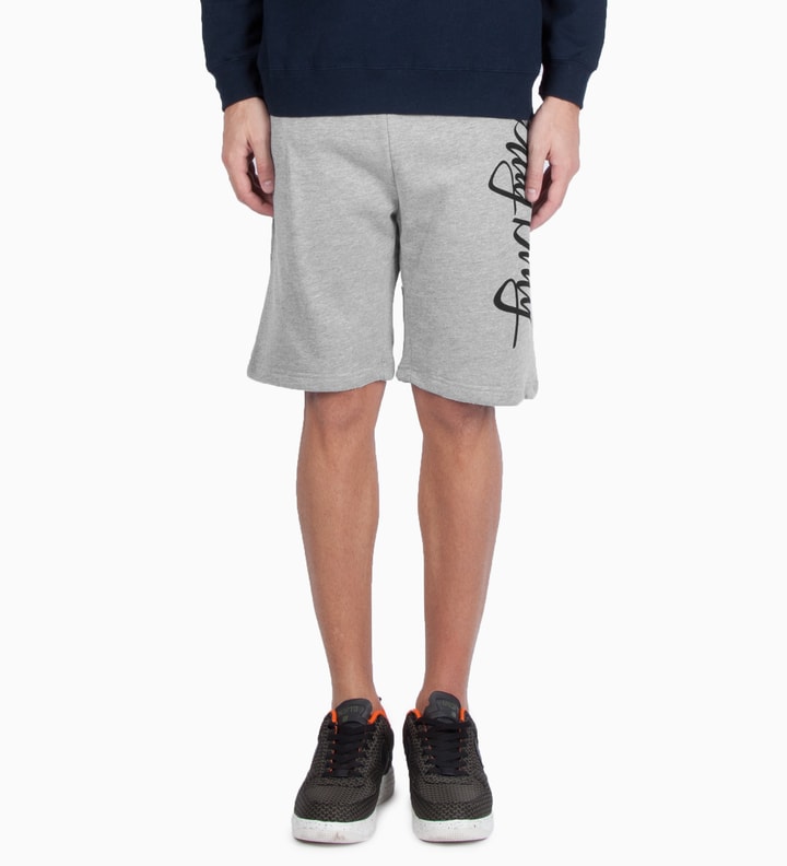 Heather Grey Play Dirty Script Sweatshorts Placeholder Image