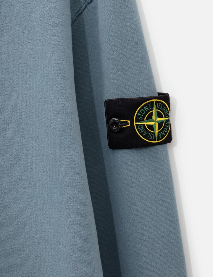 Stone Island Brushed Organic Cotton Fleece Comfort-Fit Half-Zip Sweatshirt