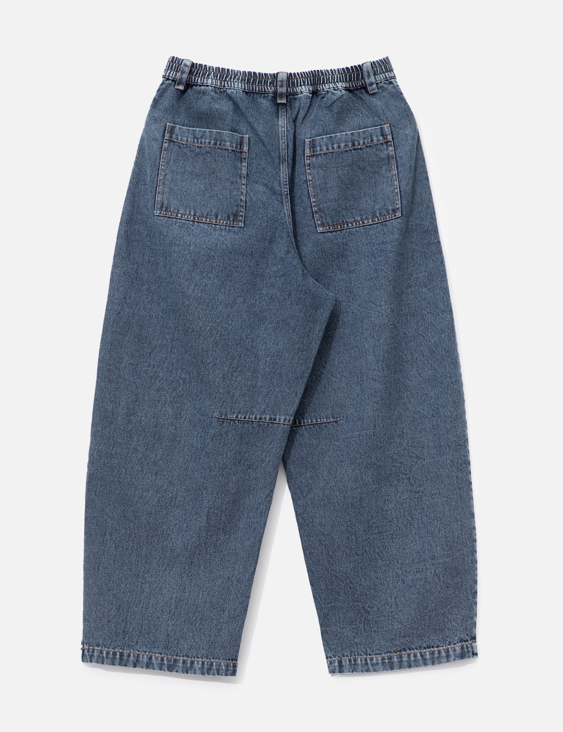 Paneled Barrel Jeans view 17