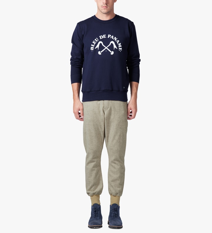 Bleu Nuit Uni Logo Sweater Placeholder Image