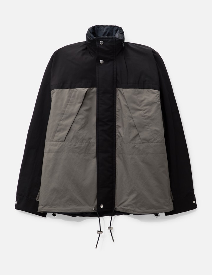 SACAI MATTE TAFFETA REVERSIBLE JACKET