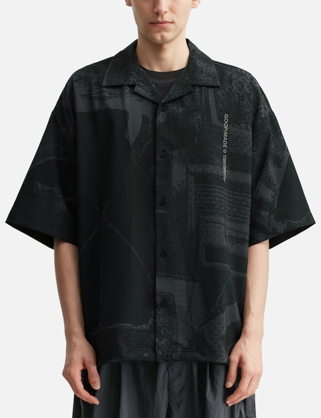 X TIGHTBOOTH “GTB-01S” Sand Riot Graphic Shirt view 11