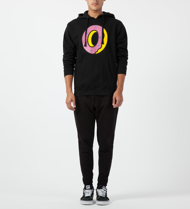 Black Single Donut Hoodie Placeholder Image