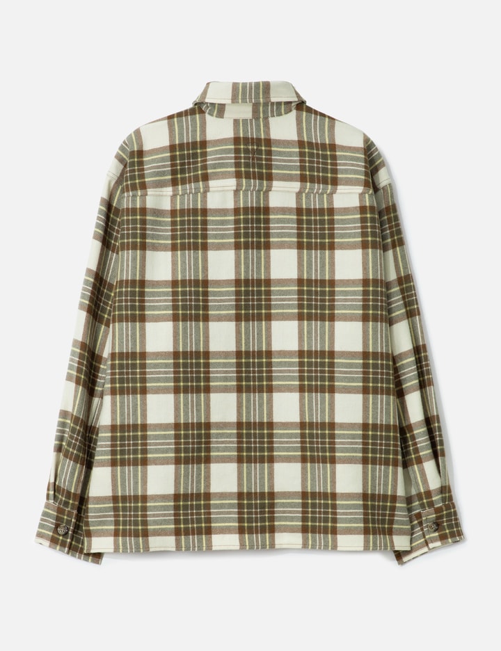 Checked Wool Overshirt Placeholder Image
