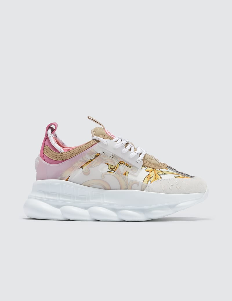 versace chain reaction sneakers womens