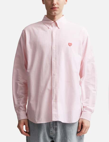 Human Made - STRIPE OXFORD BD SHIRT | HBX - Globally Curated 