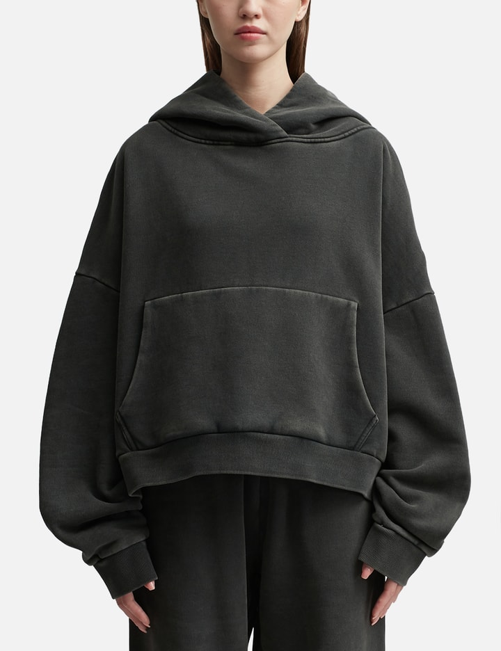Entire Studios Heavy Hood Cotton Hoodie In Black