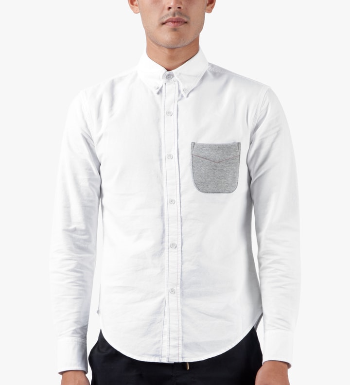 White L/S Button Down Shirt Placeholder Image