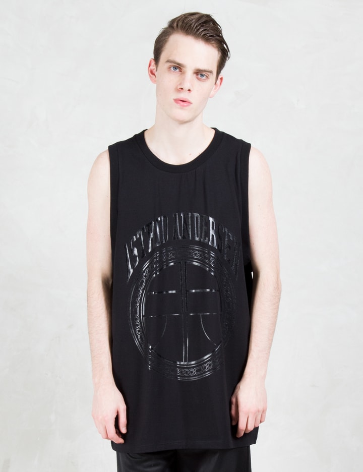 Tone On Tone Logo Basketball Tank Placeholder Image