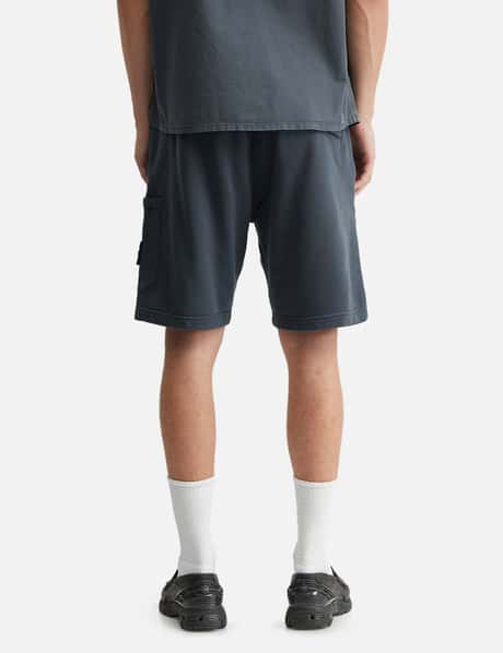 Organic Cotton Fleece Jogger Shorts view 12