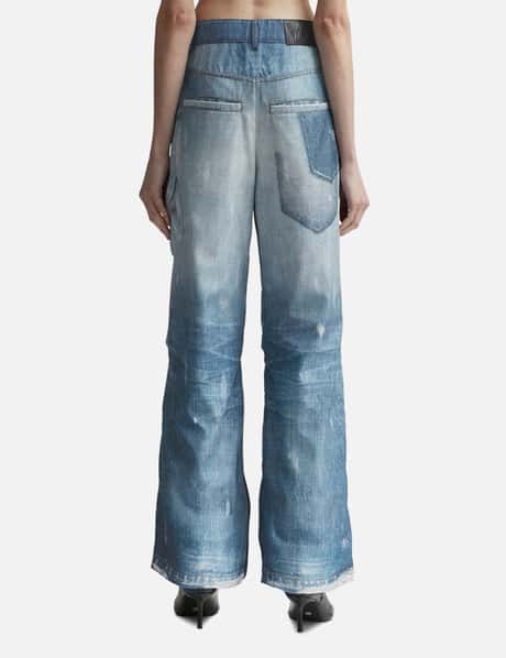 Open YY - JEAN EFFECT SNOW PANTS  HBX - Globally Curated Fashion and  Lifestyle by Hypebeast