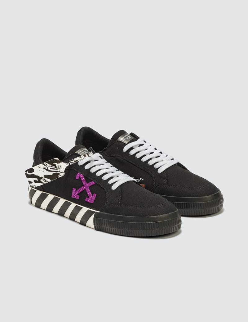 off white vulc low black purple