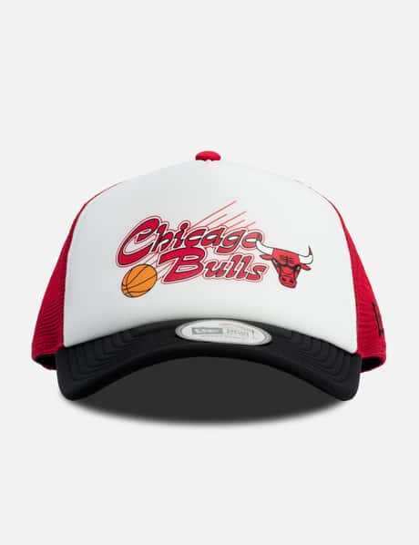 New Era Chicago Bulls NBA Graphic Trucker Cap