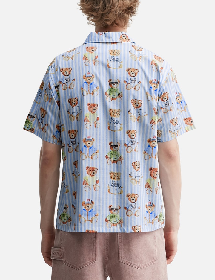 Market Teddy Striped Short Sleeve Woven