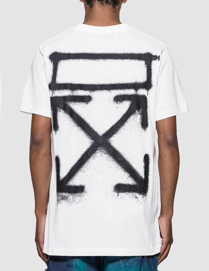 Spray paint off white tee Outlet