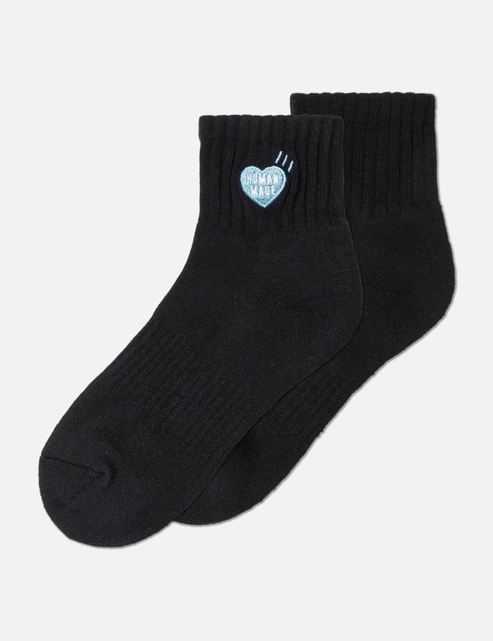 Human Made Pile Short Socks In Black