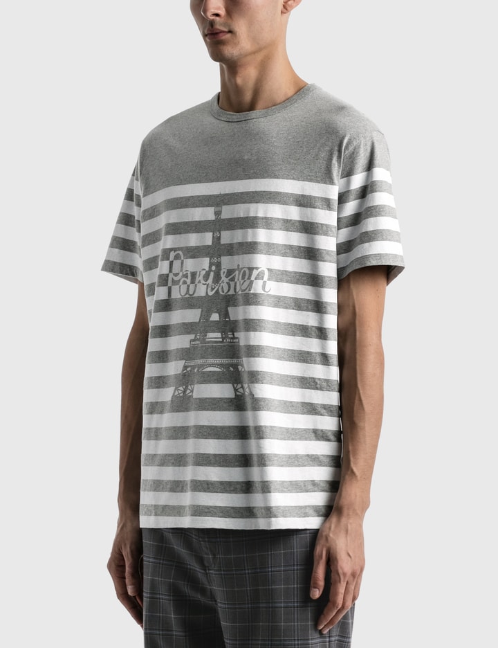 Parisien Tower Striped Classic T-shirt Placeholder Image