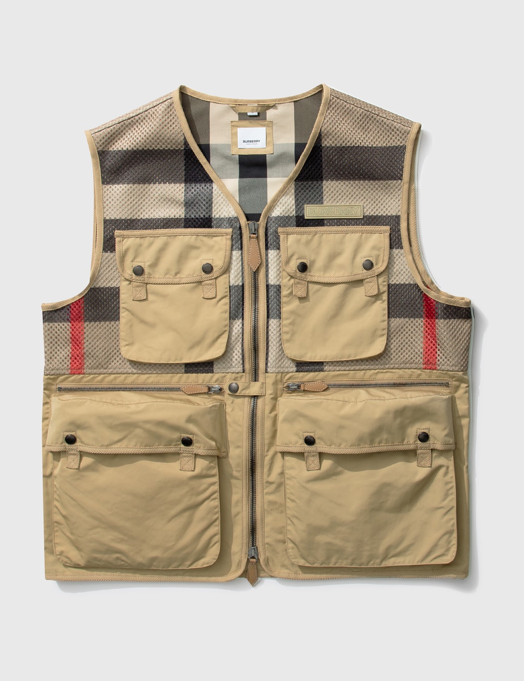 Burberry - Finmere Check Vest | HBX - Globally Curated Fashion and  Lifestyle by Hypebeast