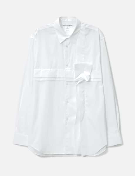 CDG SHIRT Tonal Origami Shirt