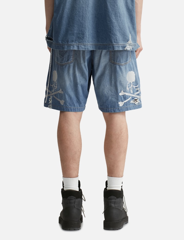 DISTRESSED EASY DENIM SHORTS Placeholder Image