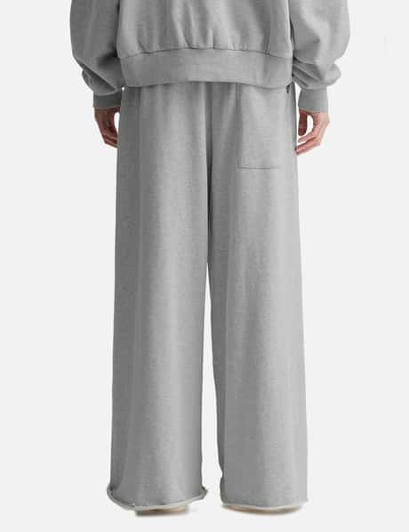 Mikheil Wide Sweat Pants With Embroidery view 12