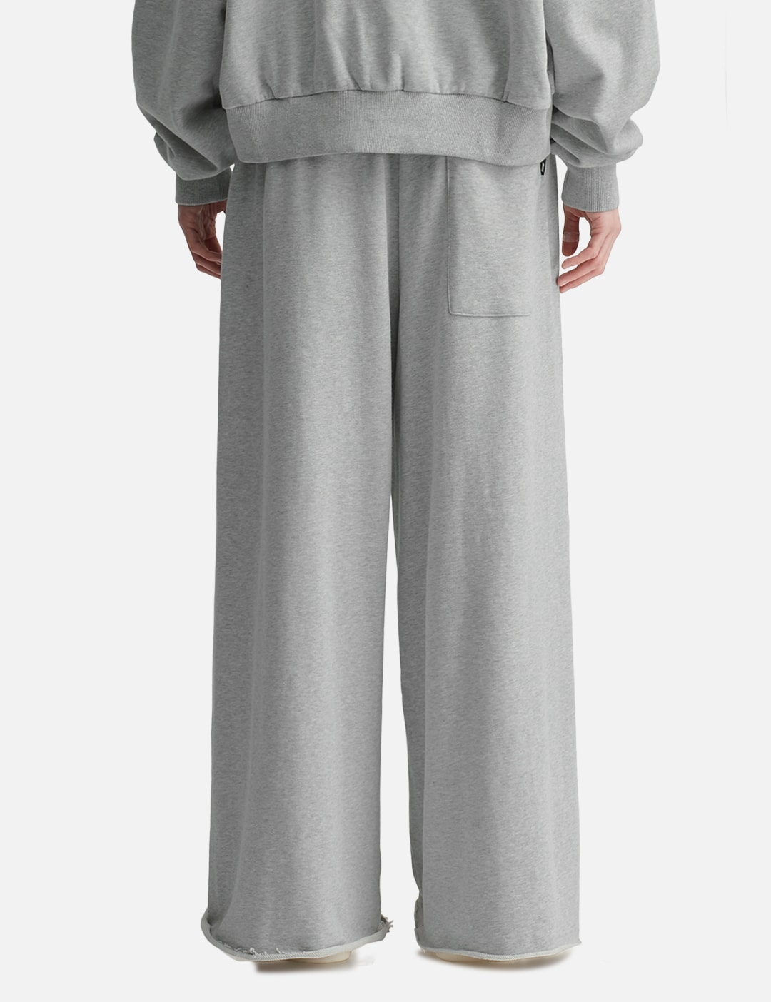 Mikheil Wide Sweat Pants With Embroidery view 19