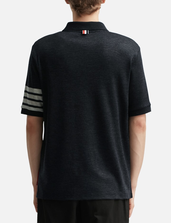 Thom Browne 4-bar Virgin Wool Jersey Polo